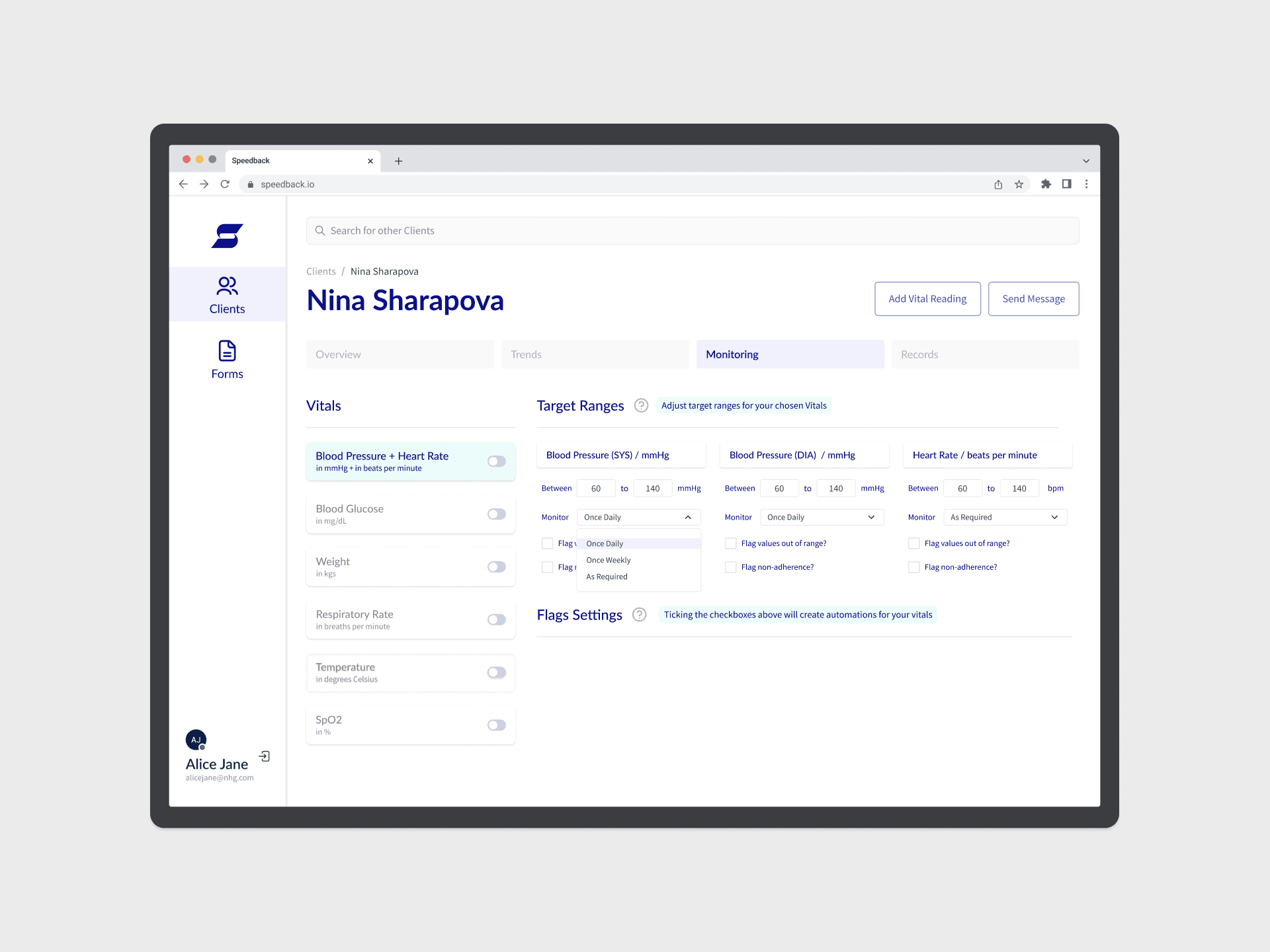 Preview of Speedback